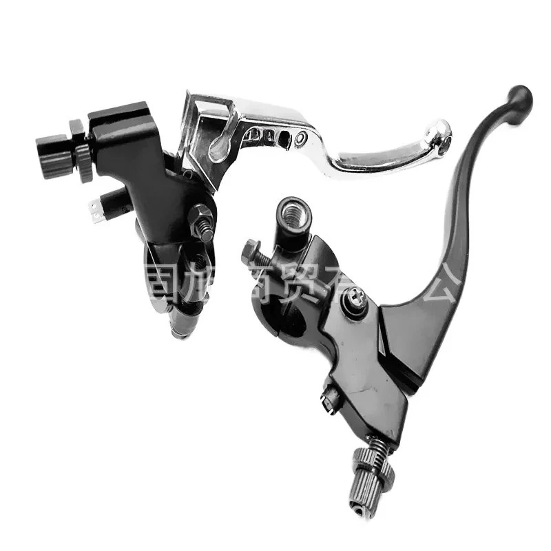 Universal Motorcycle Clutch Lever Handle Compatible with Zongshen Lifan Qianjiang Off Road Dirt Bike Street Bike Curved Beam 3