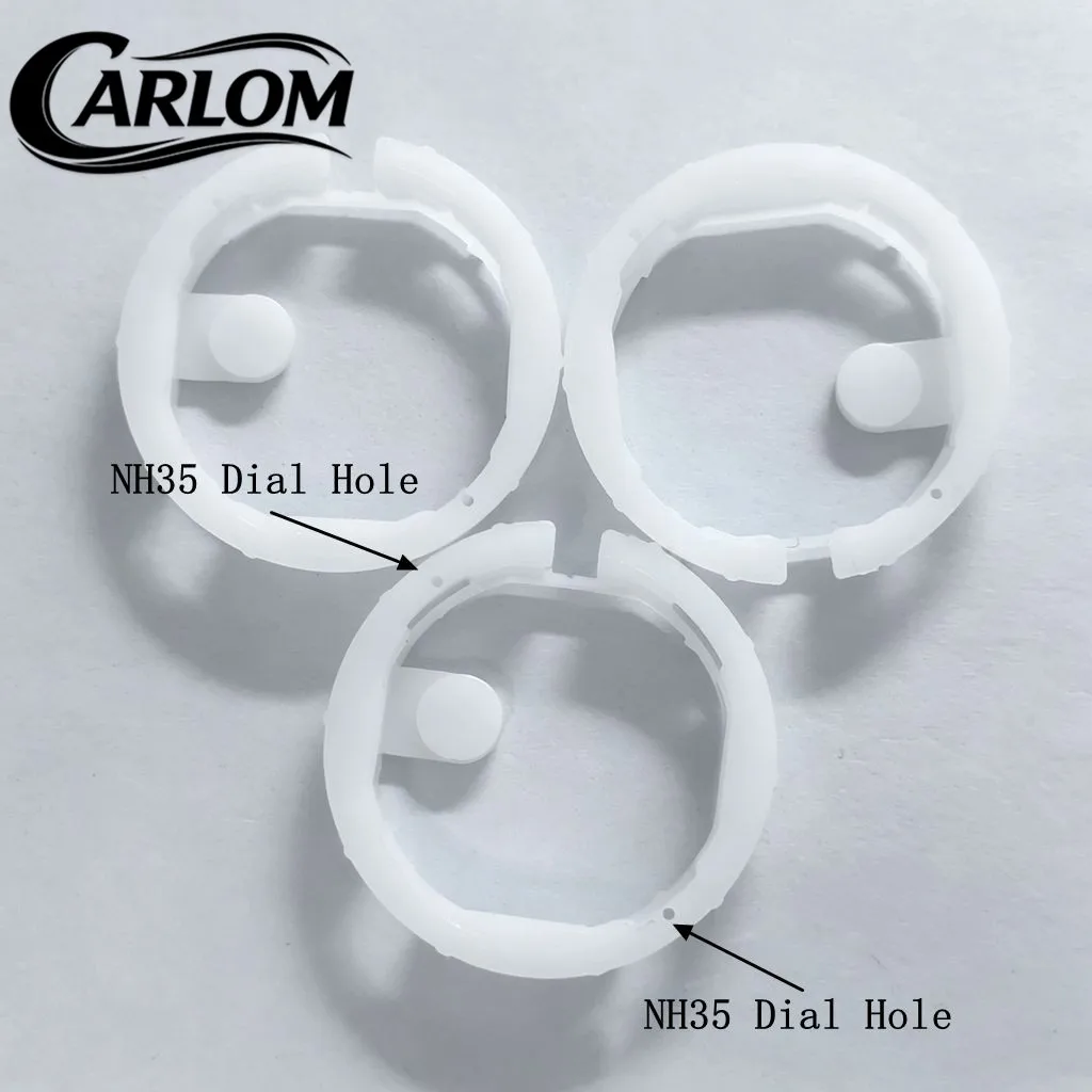 VH31 Uhrengehäuse-Bewegungs-Festring aus Kunststoff für SUB DJ 36mm/39mm/40mm NH35 Gehäuse, modifizierte Dichtung passend für NH35 Zifferblatt – Detail 5