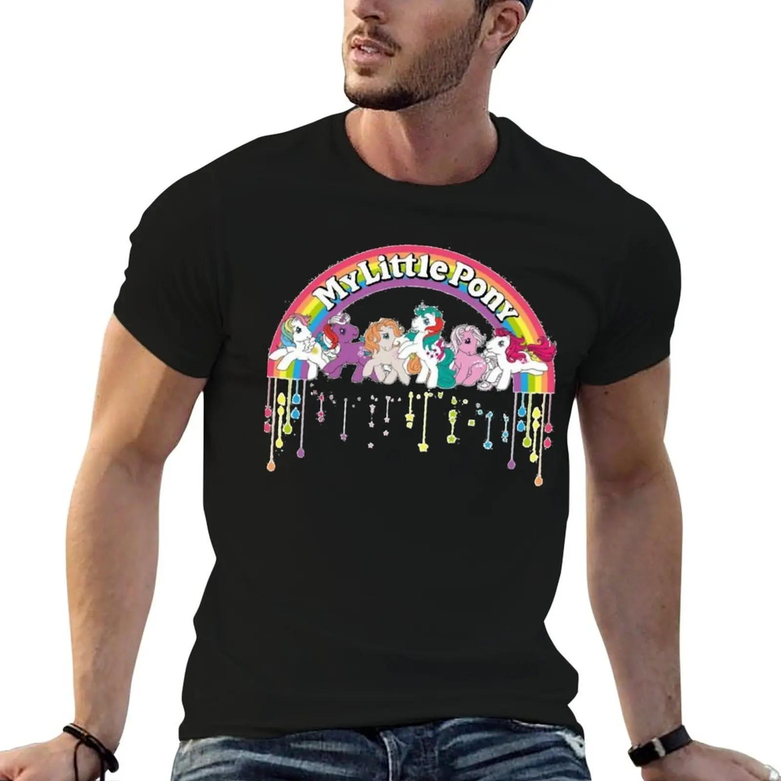

MLP Retro Classic T-Shirt man t shirt luxury t shirts for man cotton soft T-Shirt