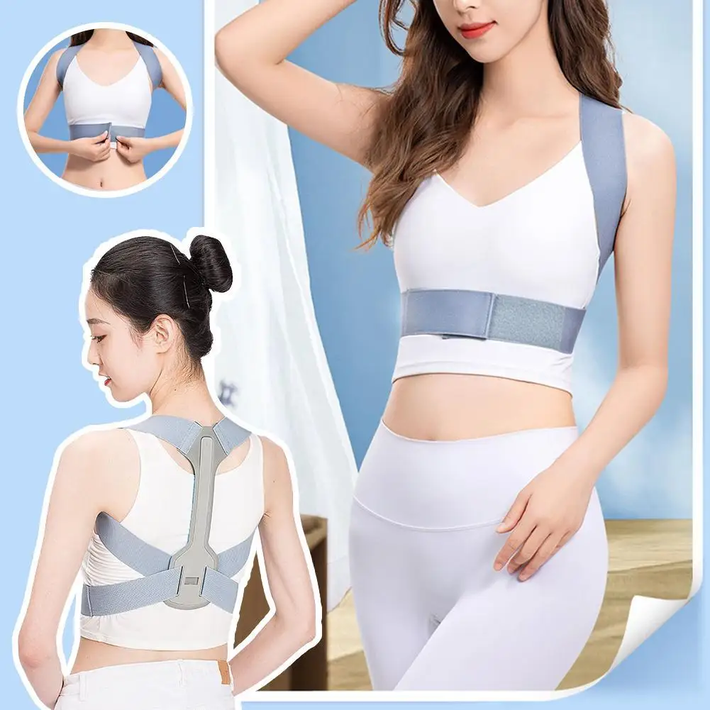 Posture Corrector Scoliosis Back Brace Spine Support Shoulder Therapy Postural Correction Belt Orthopedic Neck Pain Relief Tools