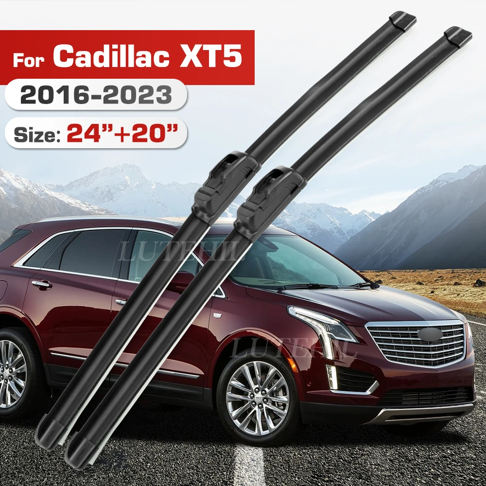 

Стеклоочиститель для Cadillac XT5 2016-2023 2017 2018 2019 2020 2021 2022 передние лобовое стекло щетка для лобового стекла 24 "+ 20"