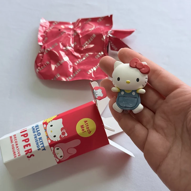 Sanrio Official Collaboration Kawaii Hello Kitty/Kurumi Lying Down Phone Case Decoration Desktop Ornament Girl Birthday Gift - view 3