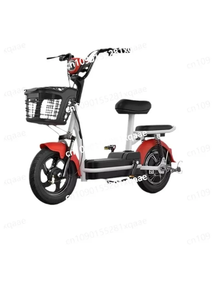 AliExpress NONE Little Mirage New National Standard Electric Vehicle Electric Two Wheels Adult Bicycle 48 Lithium  Car Double Scooter