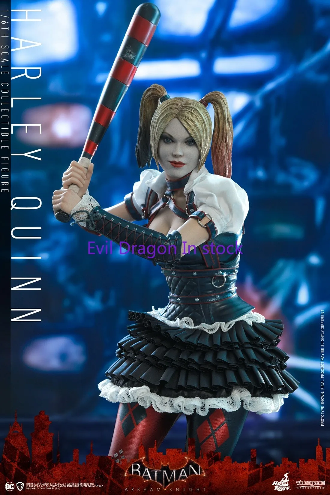 In Stock Hottoys Ht 1/6 Vgm41 Harley Quinn, Queen, Batman, Arkham Knight Action Figure Toy Collection Gift