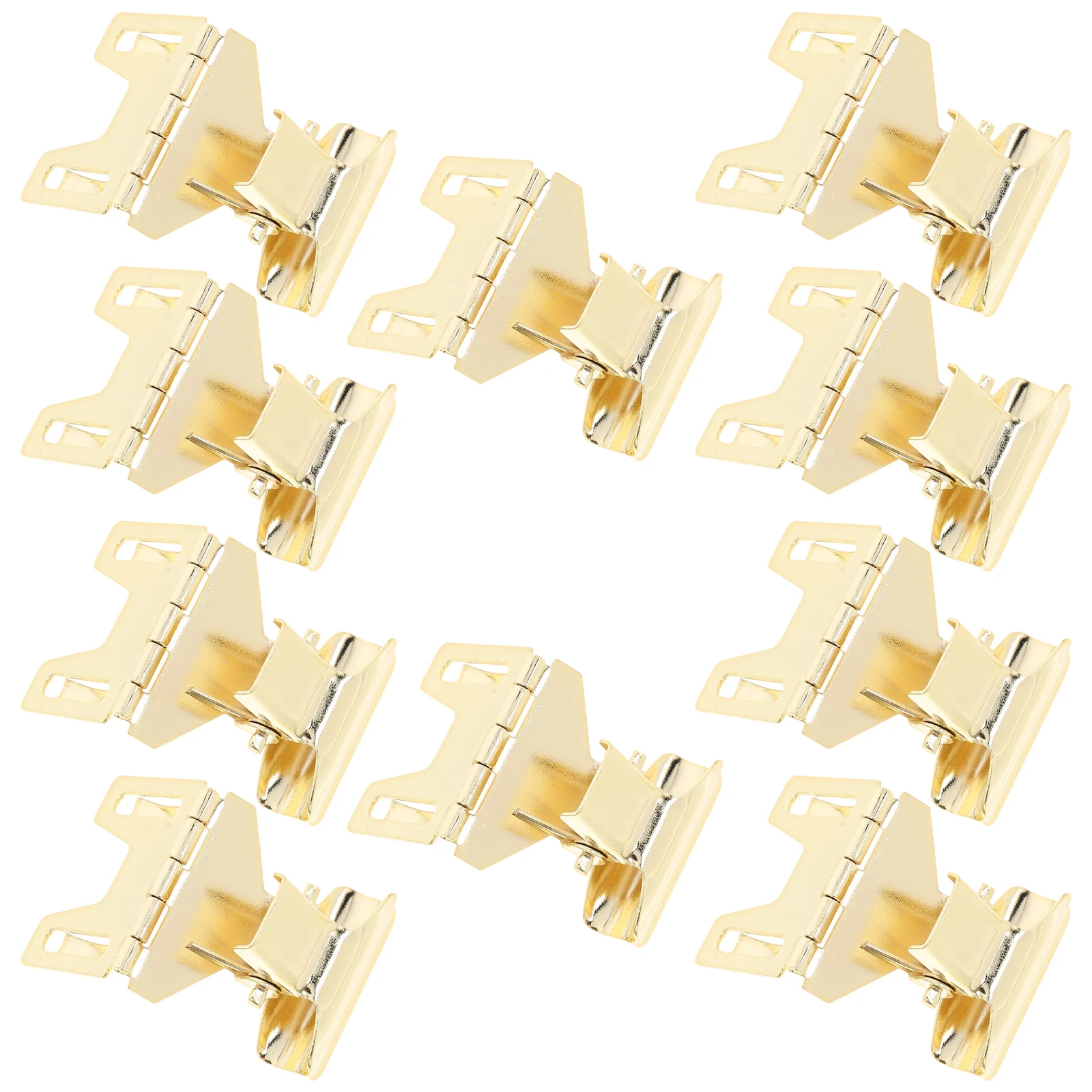 

10Pcs Metal Retail Sign Holder Clips Clip-on Prices Tag Stand for Supermarket Bakery Advertising Display