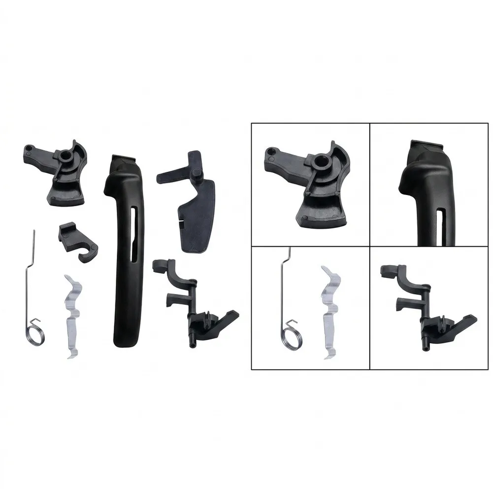 MS660 Throttle Cover Assembly Kit with For interlock Switch Shaft Support Plastic Black Parts 1122 791 0600 for Holzfforma