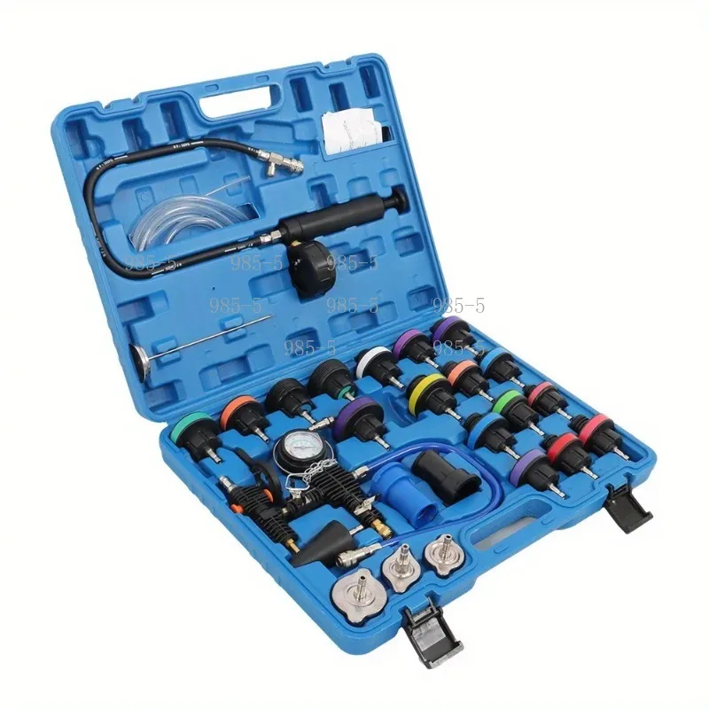 Vacuum Pressure Leak Detector, 28PCS Coolant Replacement Tool Car Water Tank Leak Tester