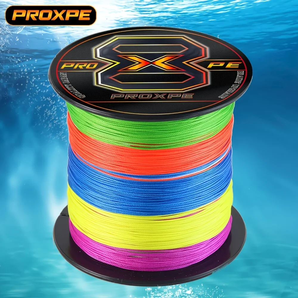PROXPE X8 Braid Angelschnur 300 m japanisches Multifilament Braid 8 Stränge Angelschnur Süßwasserseen Flüsse Meer Karpfenangeln