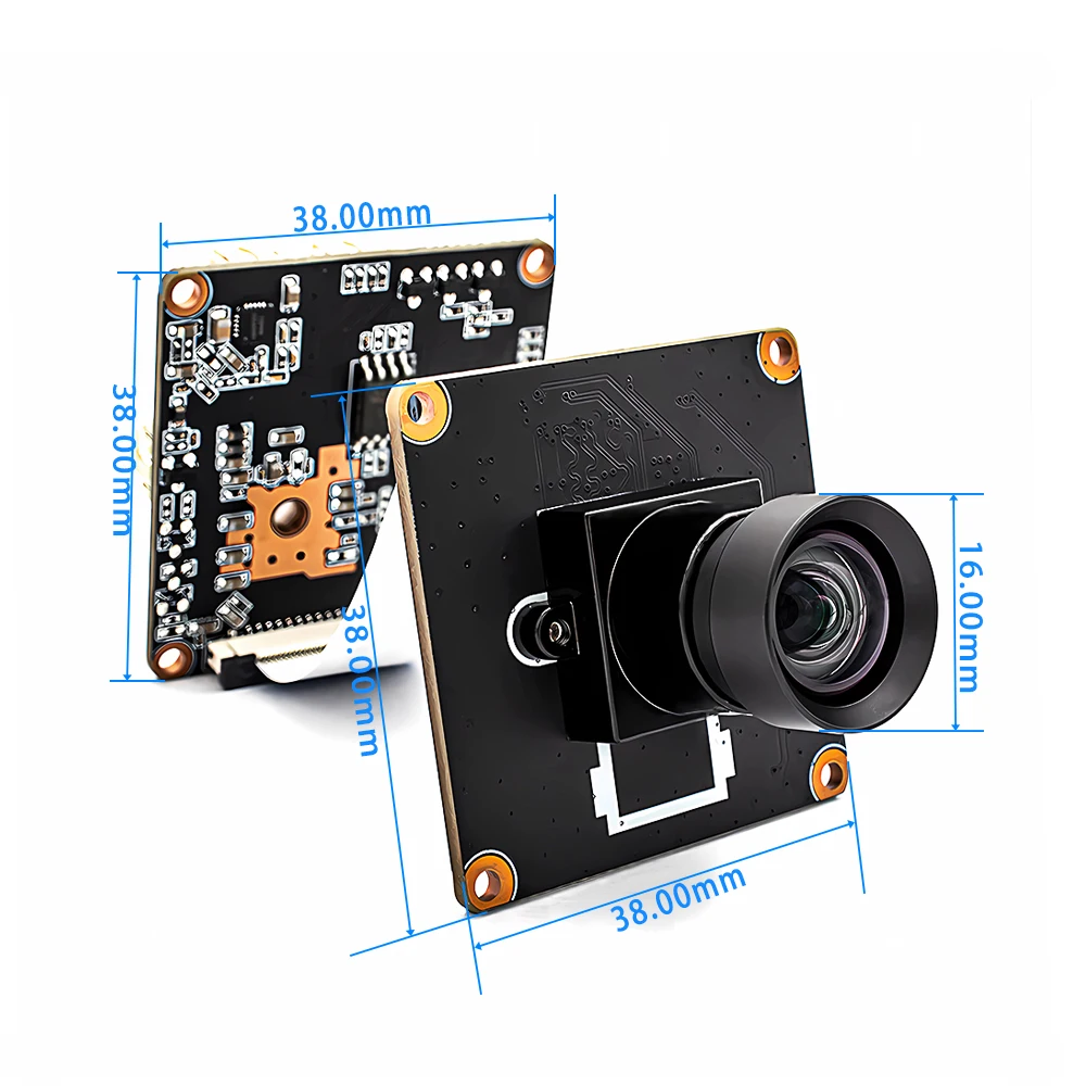 WGWK 4K 30FPS IP Camera Module POE 8MP IMX415 Sensor Real Time Low-illumination 6.2mm 49° No Distortion Lens RTSP Onvif Webcam