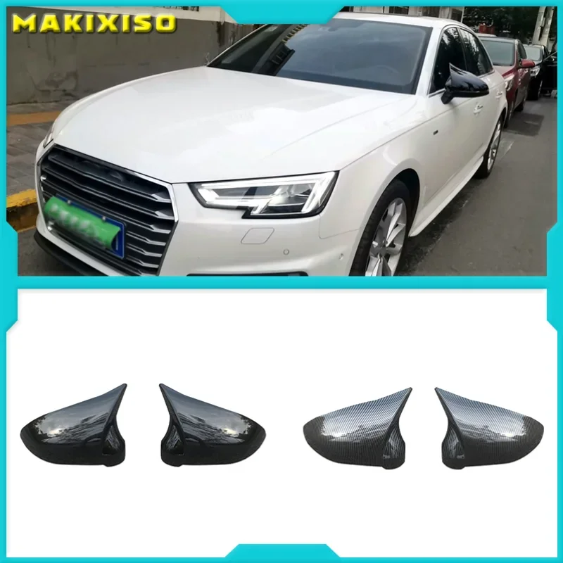 

1 Pair Car Left & Right Door Side Rearview Wing Mirror Cover Cap Housing 528 Fit For Audi A4 S4 B9 A5 S5 RS4 8W0 857 527 8W0 857