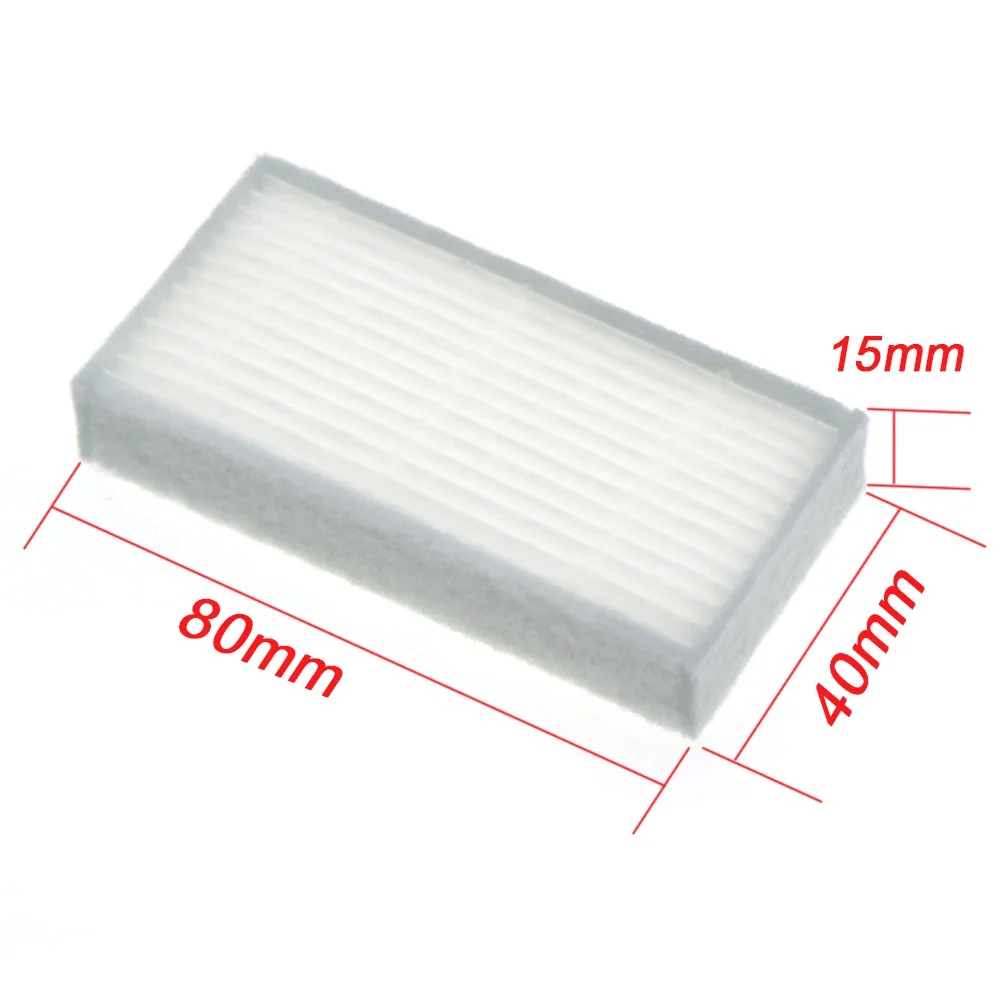 10 Pcs HEPA Filter for Dibea X600 Panda X500 ECOVACS CR120 CR130 for CHUWI V3 for ILife X5 V5 V3+ V5PRO Vacuum Cleaner Parts