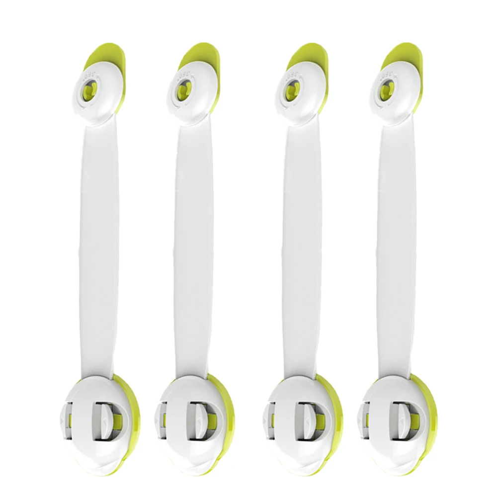 

Cabinet Door Locks Safety Child Proof Refrigerator Latches Double Button Easy Install Adhesive Back Toddler Fridge Drawer Locks