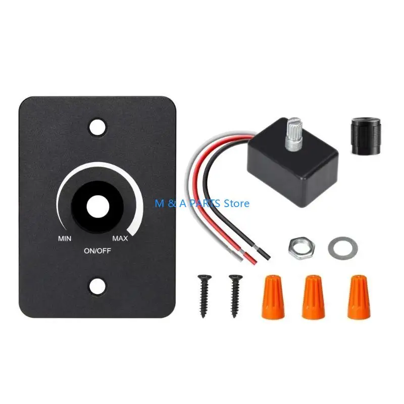 

U1JF Compact Trailer Halogen Light Light Sdire Dimmer Switch долговечный для освещения 12 В