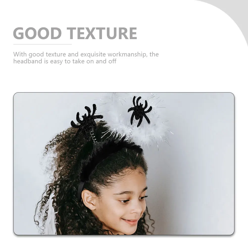 

1set 1Set Halloween Bat Spider Headband Creative Party Hair Hoops Costume Decorative Prop Supplies Bat Hair Bands For Festival