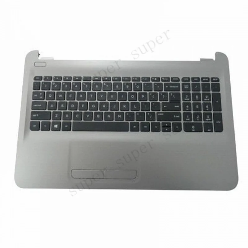 S+   855022-001 For HP 15AY 15BA 15-AY keyboard touchpad top case palmrest Silver