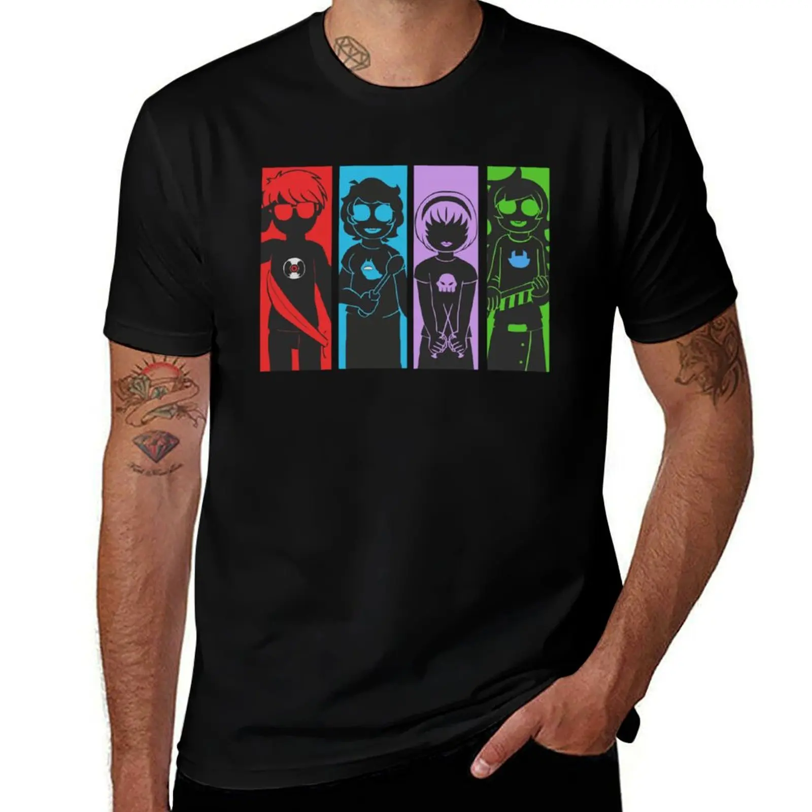 

man Homestuck man T-Shirt t Merch shirt funny shirts shirts t graphic Homestuck Characters graphic t Shadow mens T-Shirt for for