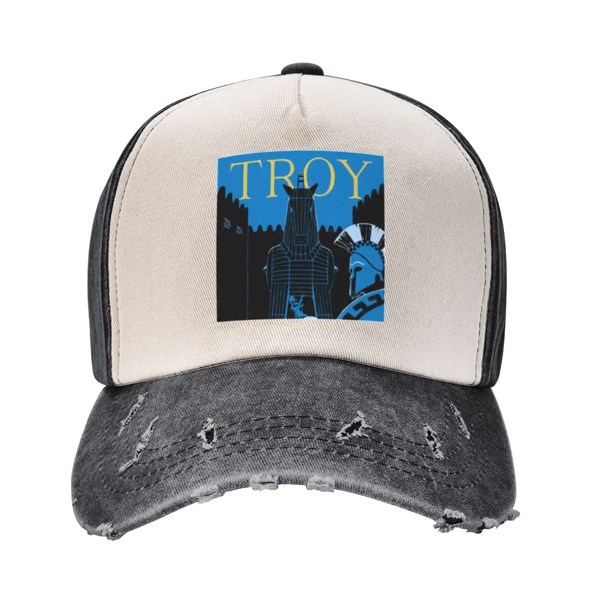 Troy - the Trojan Horse Baseball Cap Golf Cosplay Snapback Cap Caps Women Men's