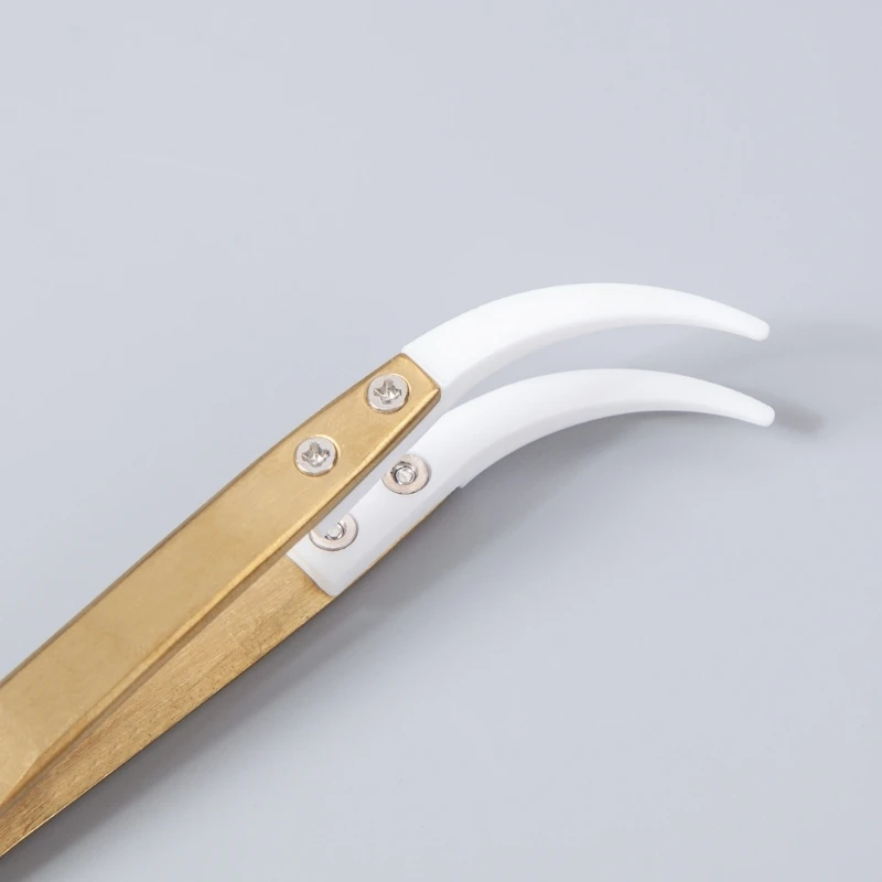 Anti-Static Reversa Pinças Cerâmicas resistente ao calor para eletrônico-Cigarette G6KA