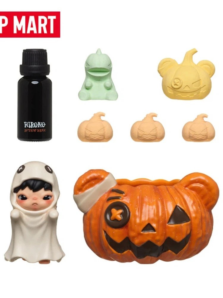 Neue POP MART Hirono Merch After Dark Serie Ambientlicht Dekorative Nachtlampe Aromatherapie Ornament Duftgeschenk Blindbox