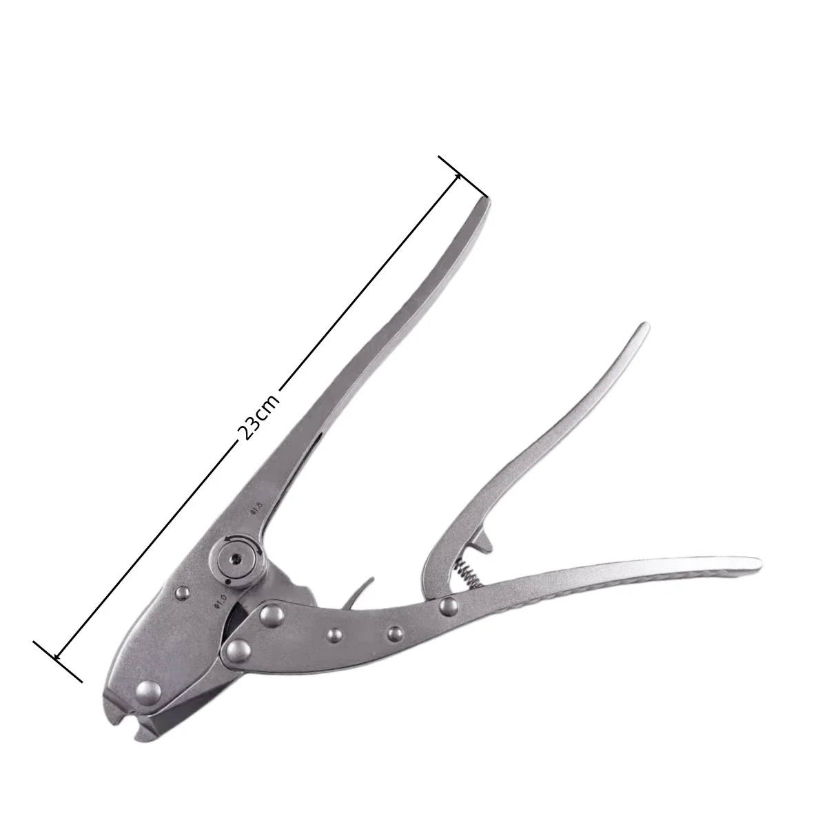 Veterinary Orthopedic Instruments: Titanium Cable Locking Forceps, 1.0–1.8 Adjustable Cable Tensioner