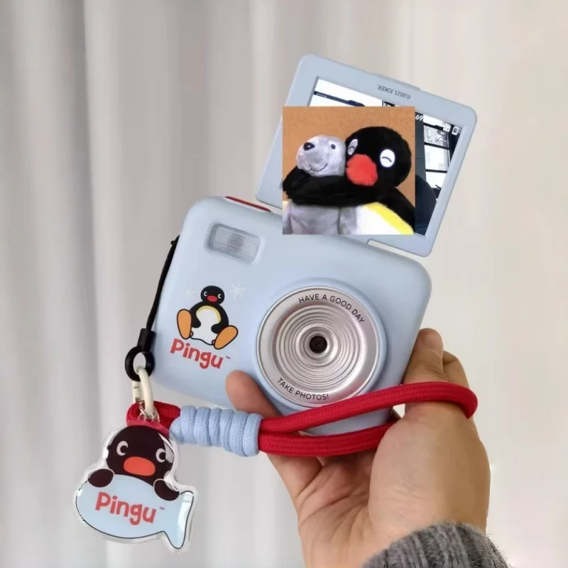 Martube Pingu Ccd Camera 6800w Pixel 2 8 Inch Hd Screen 6x Zoom Macro Shot Built In Led Fill Light Portable For Selfie Travel view 2