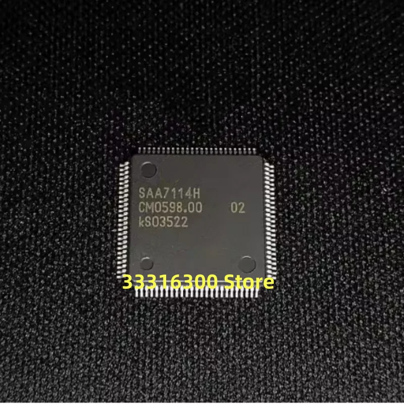 5PCS New SAA7114H  TQFP100  Microcontroller chip IC