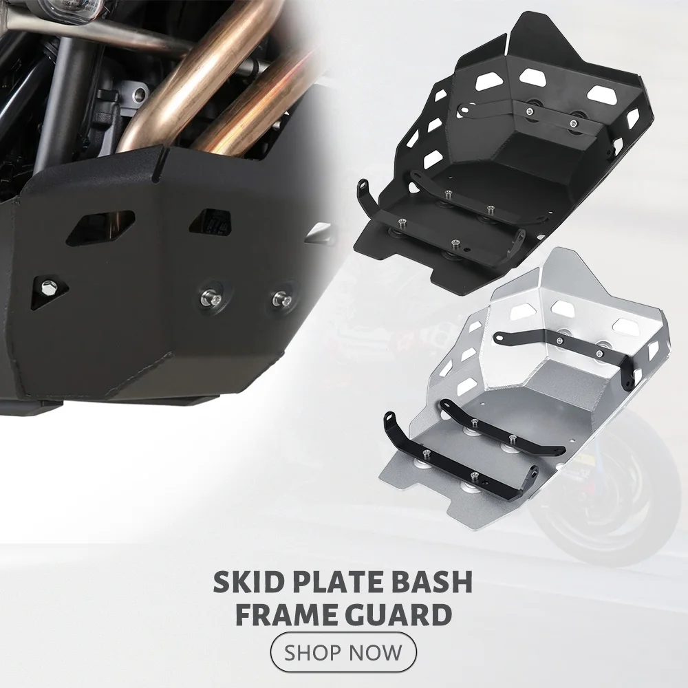 

Motorbike Parts Motorcycle Accessories Skid Plate Bash Frame Guard For YAMAHA TENERE 700 TENERE700 T7 Rally 2019-2021 Aluminum