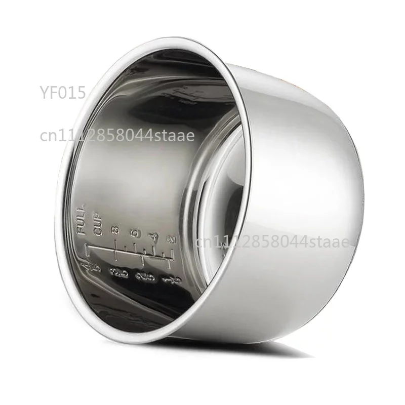 5L Stainless Steel Inner Pot Liner Replacement For Electric Pressure Cooker Multi Cooker Soup Porridge Cooking Tank