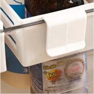 Refrigerator Side Door Sorting Partition Card Buckle Kitchen Bedroom Storage Storage Sorting Box Space Division
