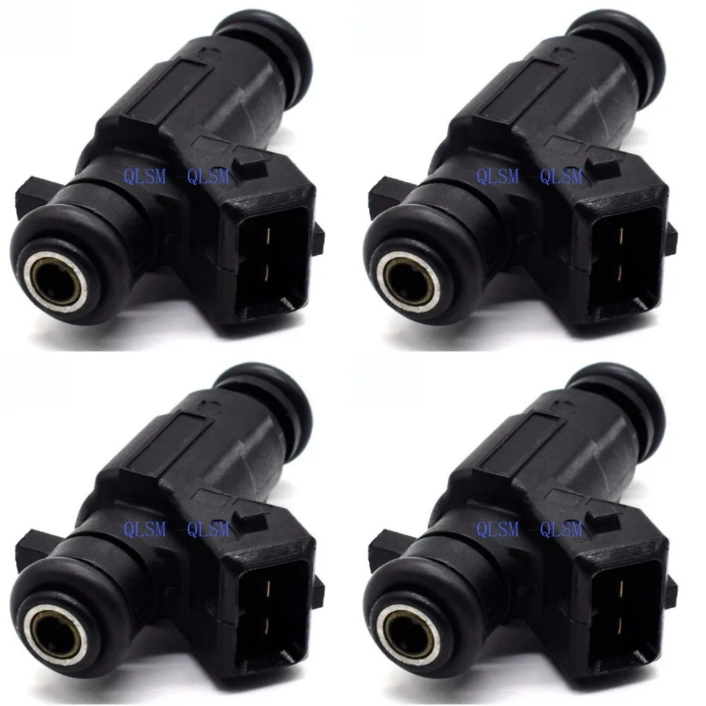 4PCS 0280156399 Fuel Injectors for Volkswagen Saveiro 2010-2019 CrossFox Gol SportVan L4 1.6L Premium Car Accessories