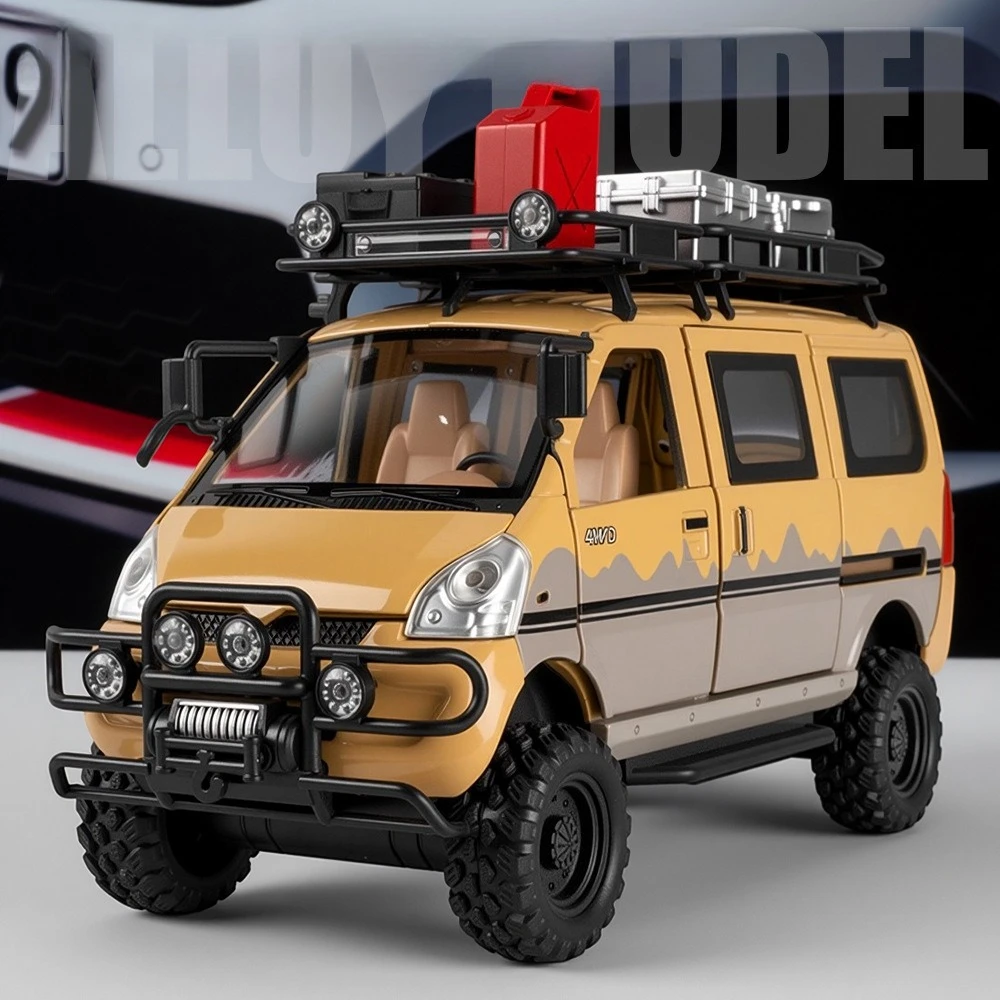 

Golden Cube 1:24 Bread Alloy Off-Road Car Model Ornament Toy Car Wholesale Gift
