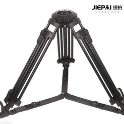 JIEPAI JP-1610T Pro Carbon Fiber Tripod Support 100MM 12KG Load Video tripod or JP-1610L Aluminum Tripod Leg Professional