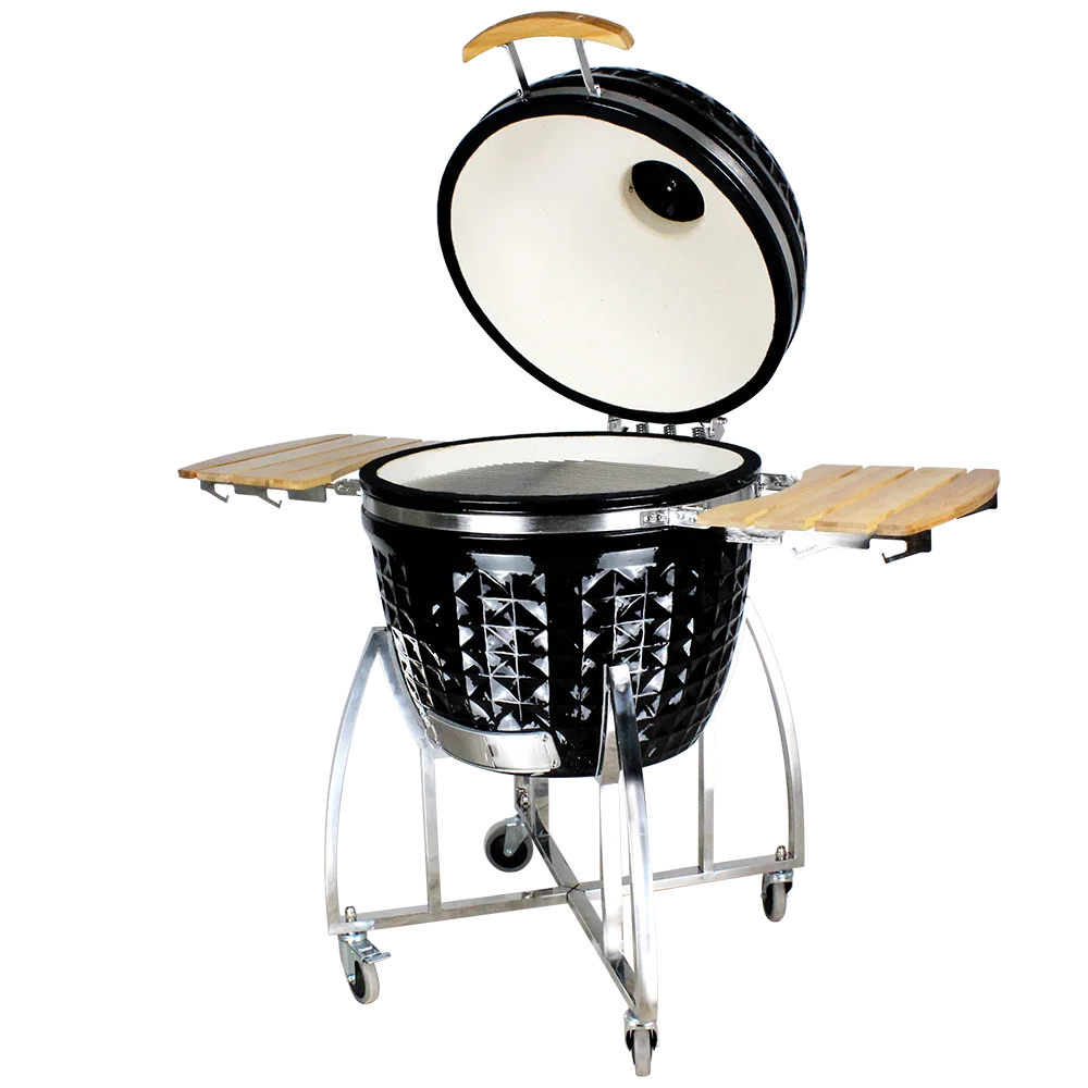 

Auplex XXL кухонный керамический гриль 26/27/29 дюймов открытый садовый барбекю портативный Камадо большой железный металлический кемпинг приготовление пищи дым