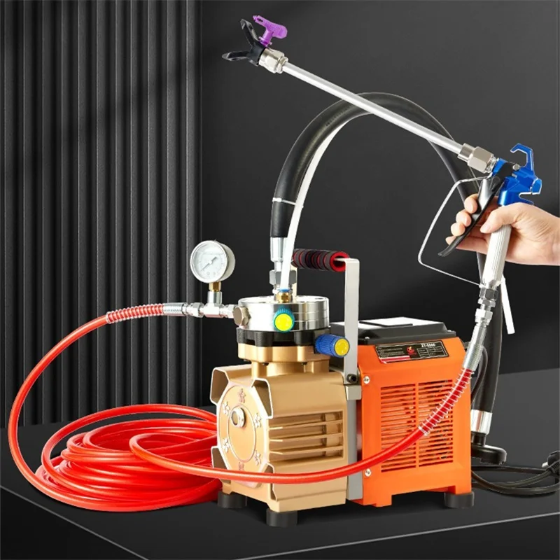 

High Power High-pressure Airless Spraying Machine Spray Paint Latex Paint Coating Electric Airless Spraying Machine