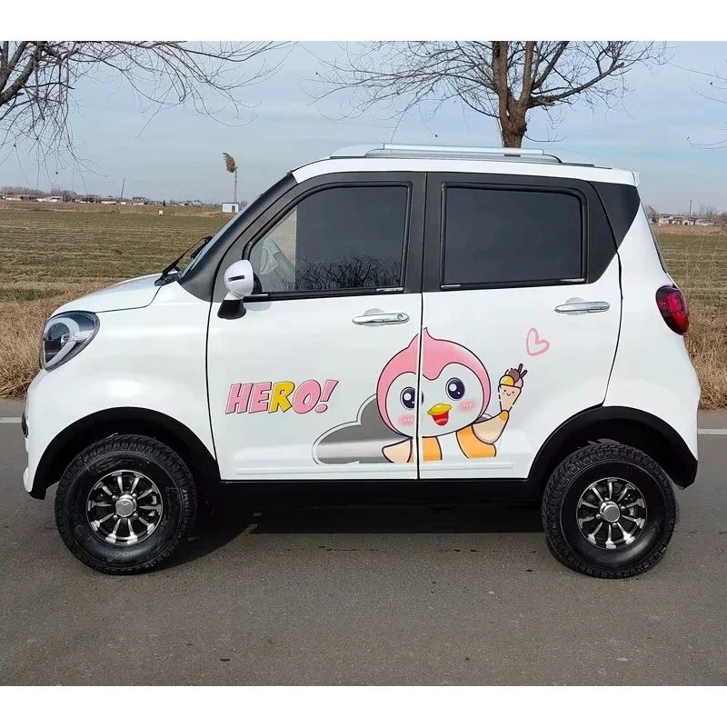 Cheap EV 5 4 Wheels 5 Seats 72v 1500w Adjustable Speed Long Range New Energy Car Adults
