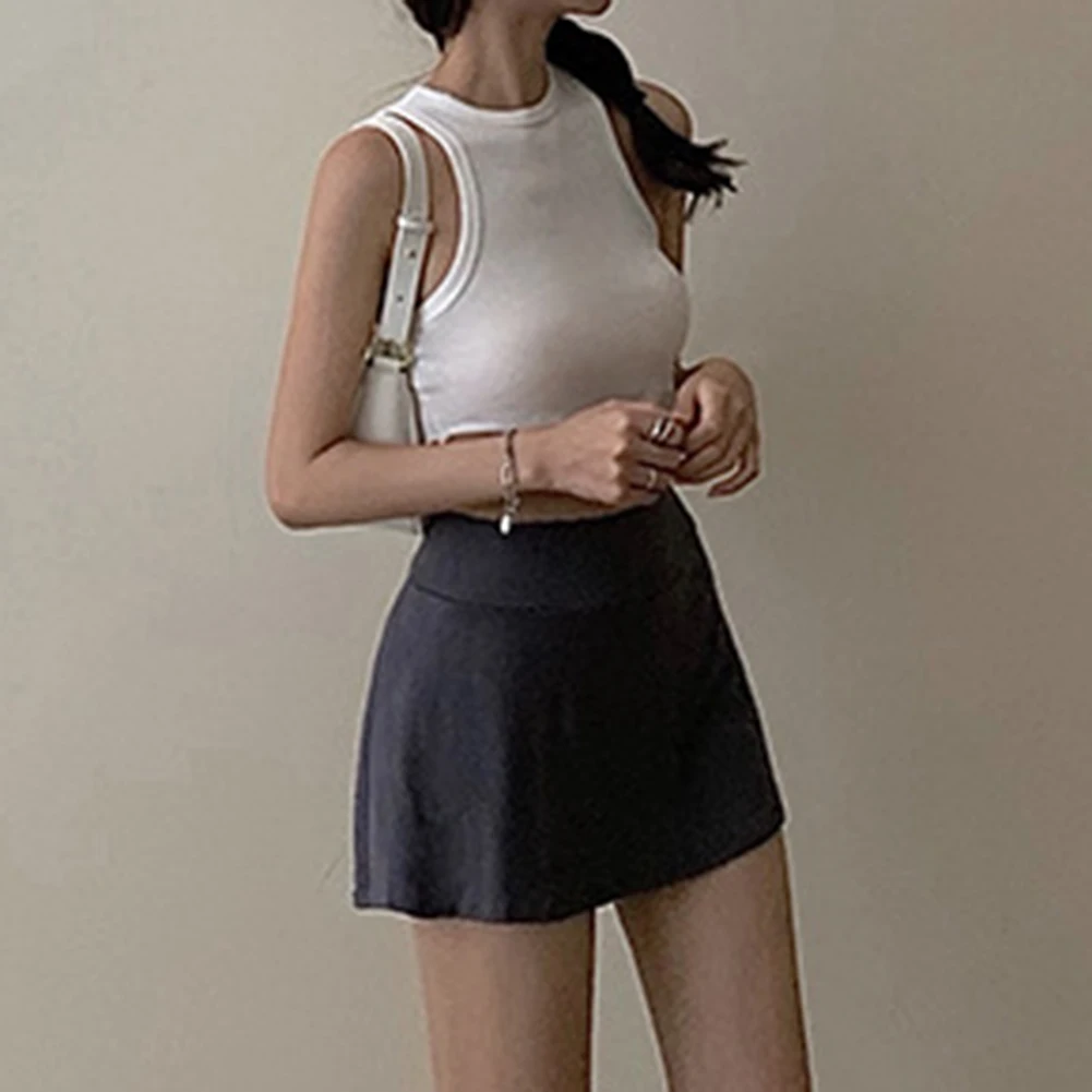 

Casual Outings M Tennis Dance Skirt Women Sports Fitness Skirt Activewear Dry Fitness Skirt Autumn Winter Skirt