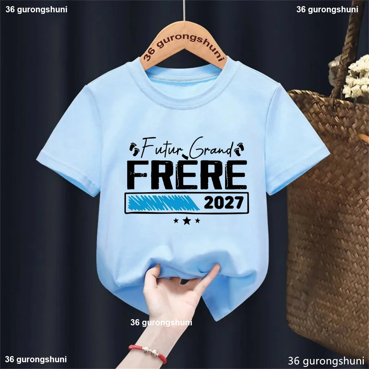 Future Big Brother 2027 Printed Boys Tshirts Pregnancy Announcement Kids Tshirt Fashion Big Brother Boys Summer T-Shirt Tops