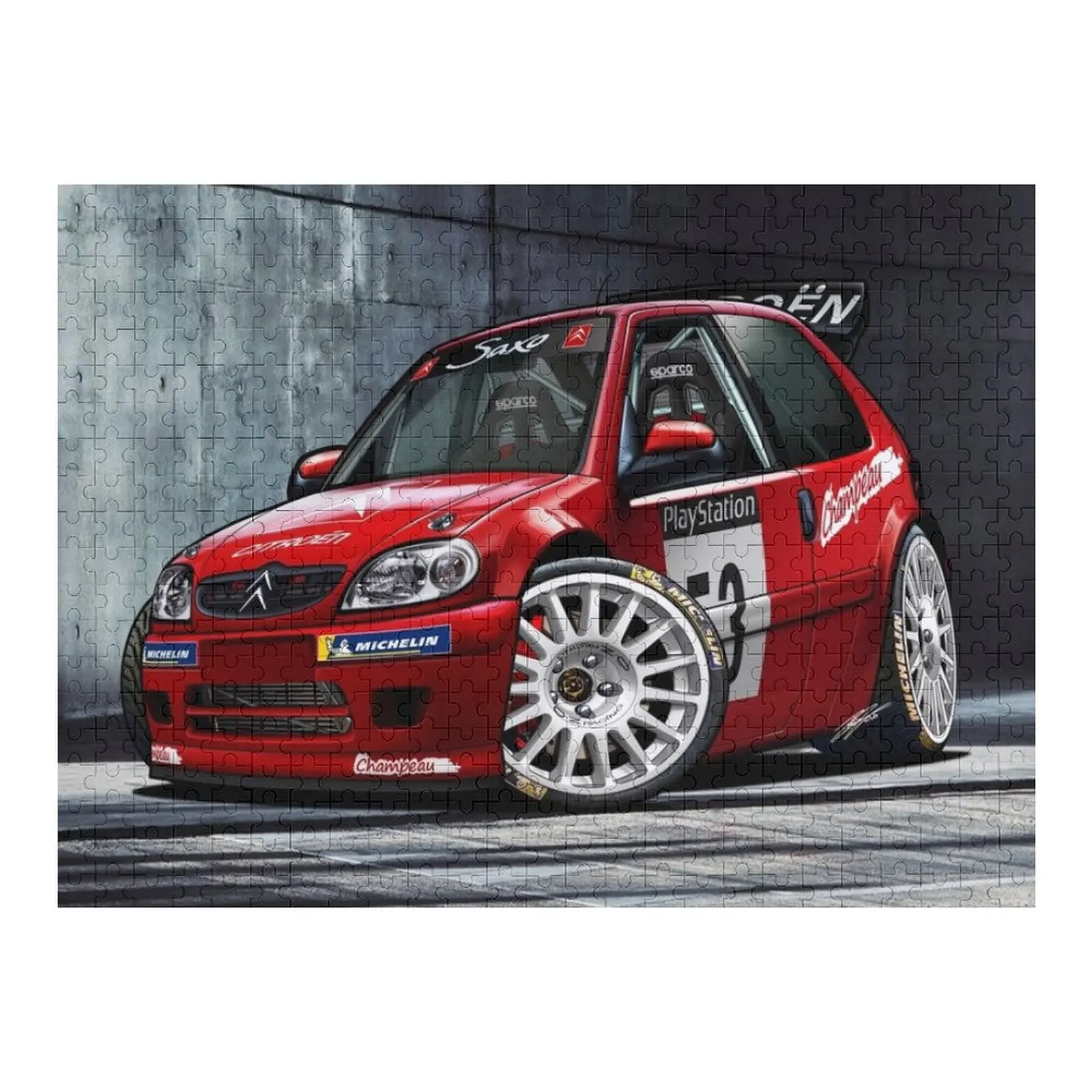 

Saxo super 1600 WRC Пазл Индивидуальные подарки для детей Создатели искусства Пазл