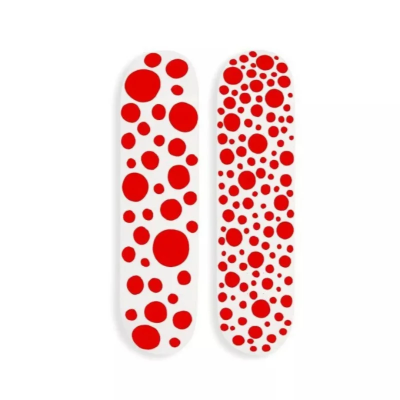 Yayoi Kusama  Decorative skateboard colorful jigsaw puzzle skateboard deck sunflower modern art decoration pendant collection