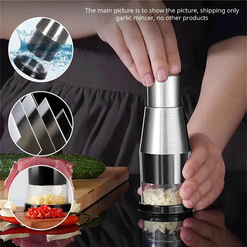 2025 Trendgarlic Press Multifunctional Manual Garlic Cutter For Mincing Garlic