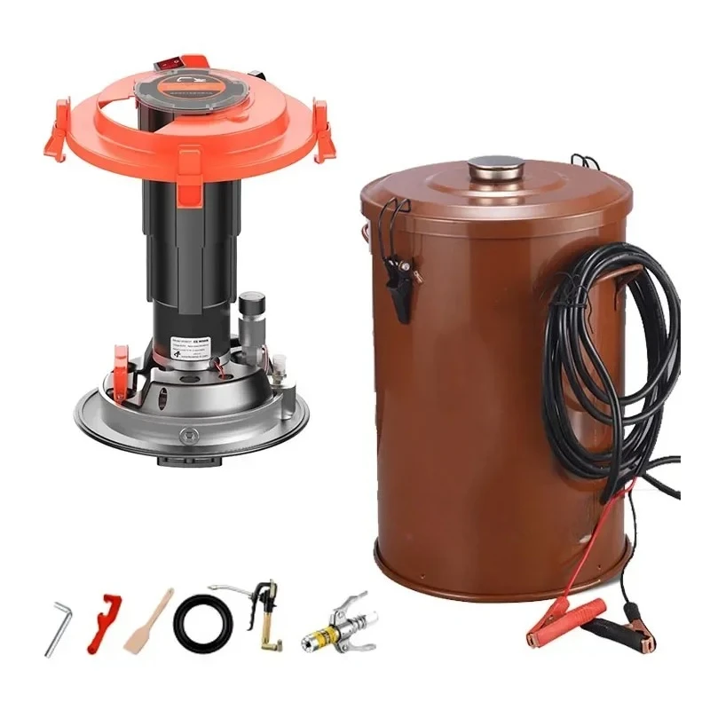 24V 880W Electric Grease Machine Automatic Grease Gun High Pressure Oiling Machine Sinking Type Oiling Machine