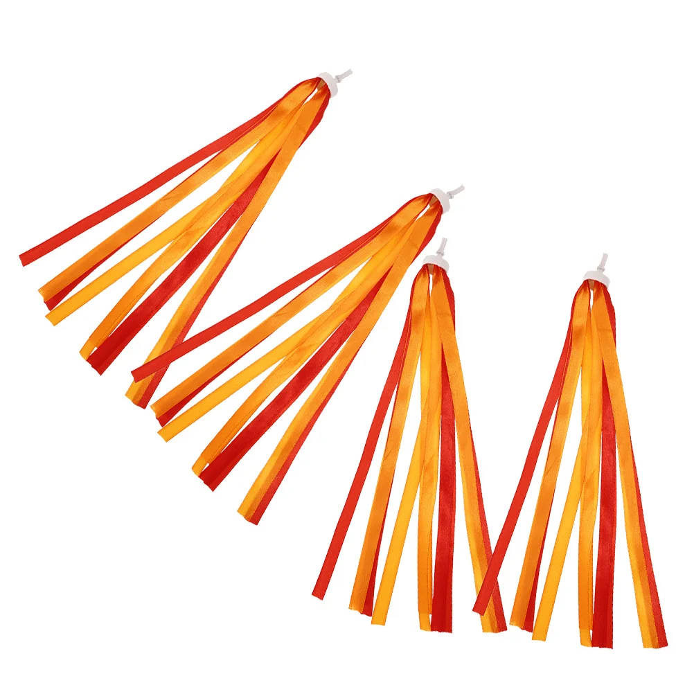 

2Pairs Bike Handlebar Streamers Colorful Tassel Ribbons for Teenager Scooter Bike Decorative Accessories Scooter Ribbon