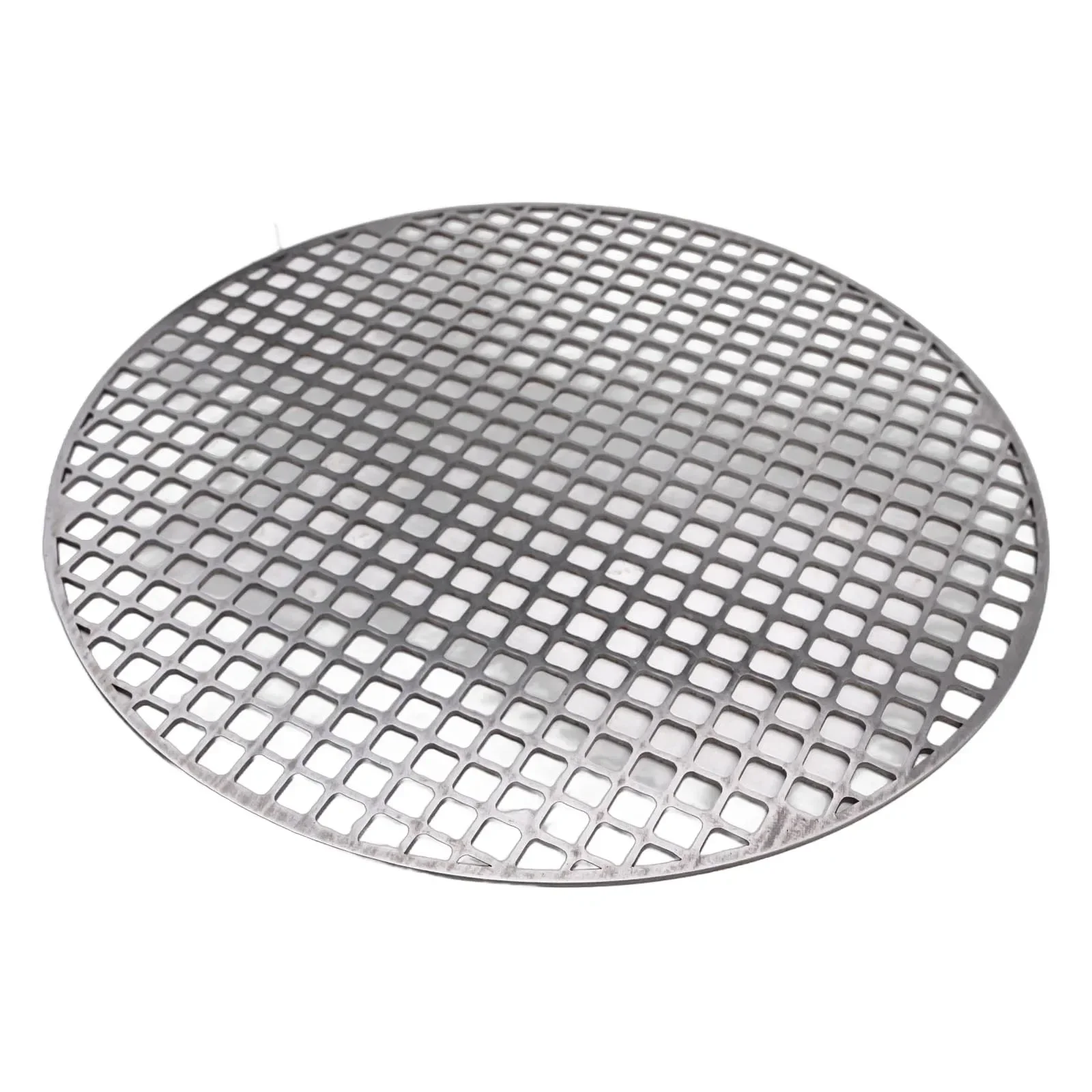 Rede redonda de aço inoxidável para churrasco, 18-30cm, forno de carbono, rack de churrasco a vapor para casa, acessório de cozinha