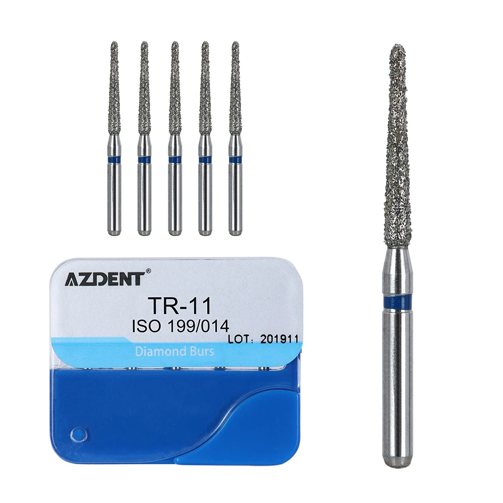 20 Boxen AZDENT Dental Diamantbohrer FG 1,6 mm für Hochgeschwindigkeits-Handstücke, mittlere Polierbohrer, Laborinstrumente, Zahnarztwerkzeuge – Detail 33