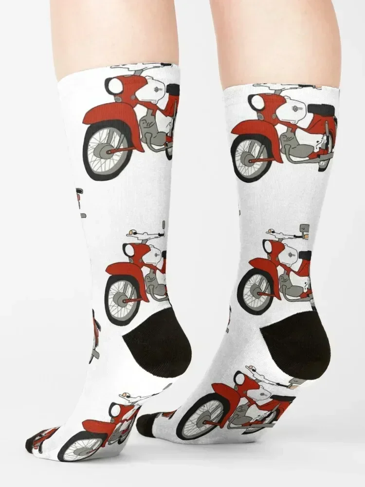 simson star Socks hip hop essential happy retro Luxury Woman Socks Men's
