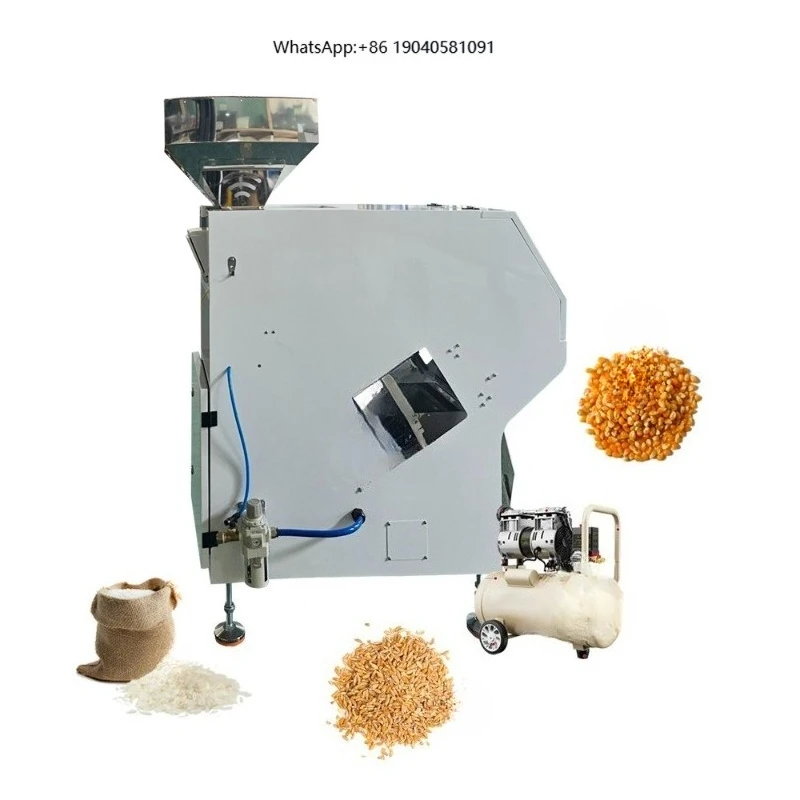 Small Rice Corn Wheat Millet Grain Plastic Salt Quinoa Nuts Seeds Tea Coffee Beans Color Sorting Machine Color Sorter Machine