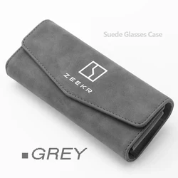 For Geely ZEEKR 001 007 009 X Accessories Suede Car mounted glasses case glasses clip decoration storage modification