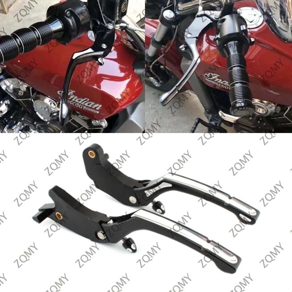 Motorcycle Brake Clutch Levers Handlebar For Indian Scout Sixty Bobber 2017 2018 2019 2020 2021