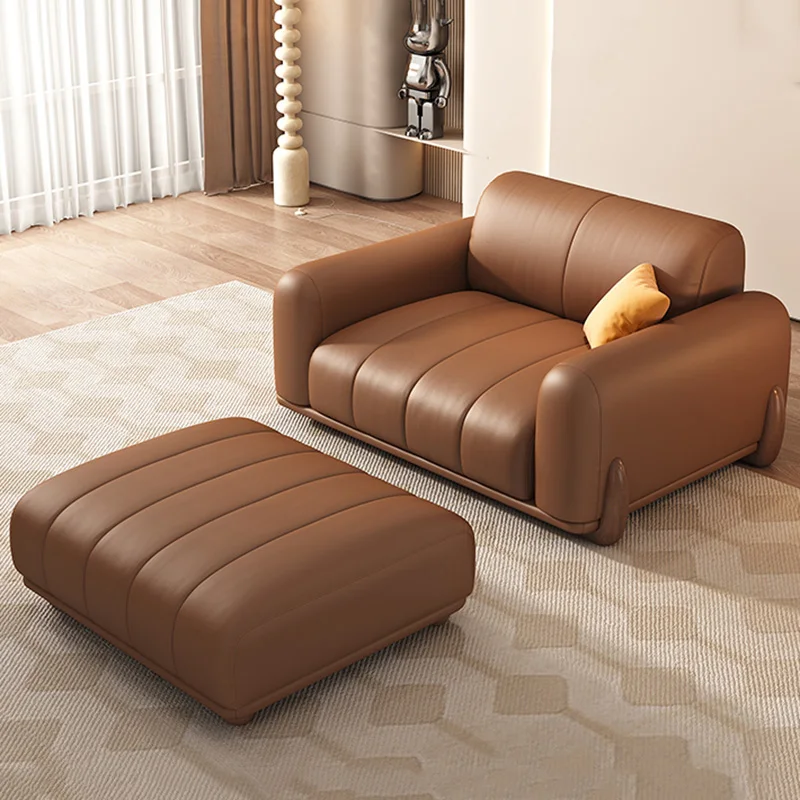 Modern Leather Sofas Living Room Sectional Elegant Modern Sofas Comfortable Lounge Canape Salon De Luxe Luxury Furniture