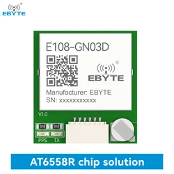 GPS Module Multi Mode Satellite Position Navigation BDS GPS GLONASS EBYTE E108-GN03 Series Low Power Consumption UART Small Size